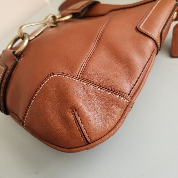 Coach Y2K Hampton Brown Shoulder Bag - Picture 9 of 12